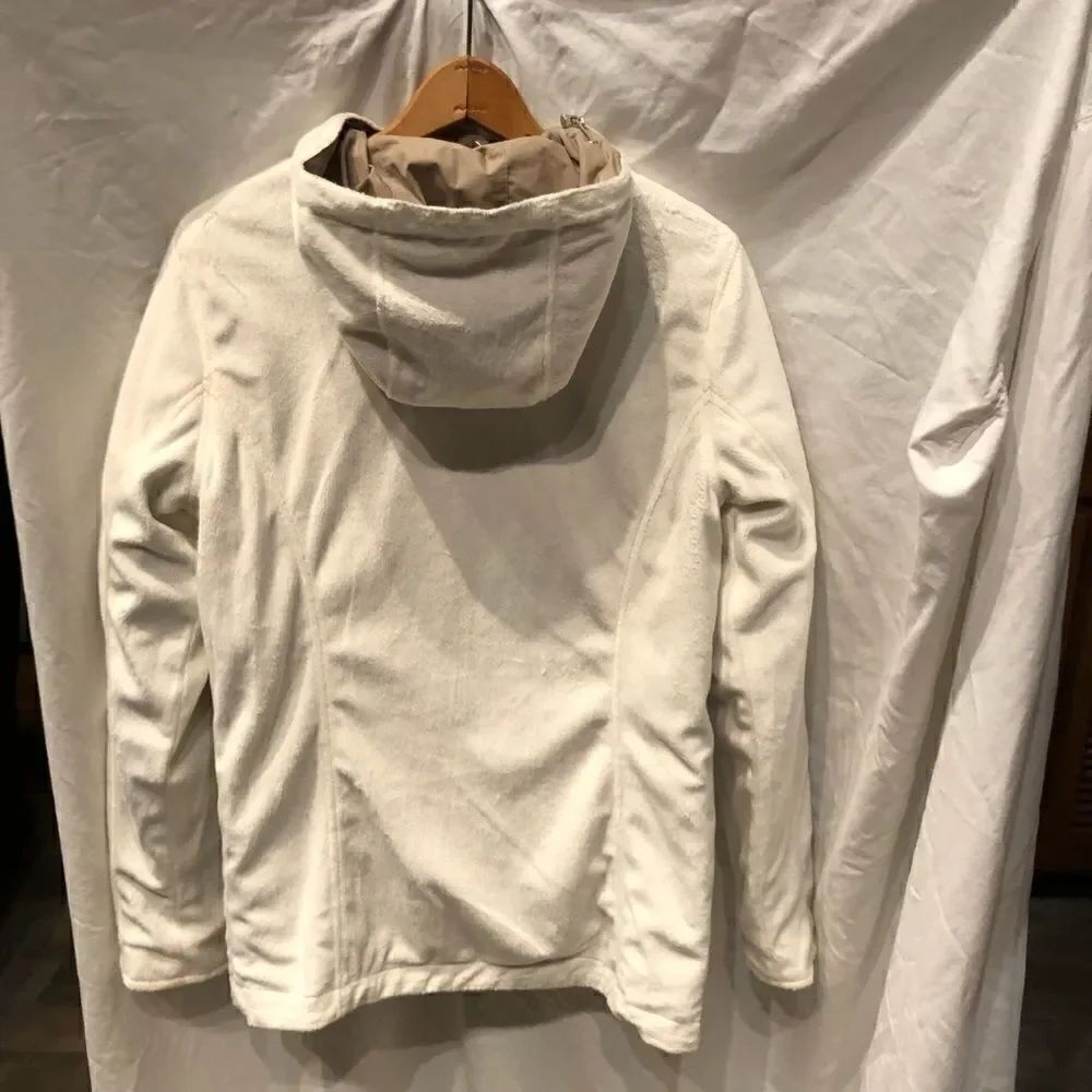 Free Country Reversible Jacket Tan/White Small - Picture 6 of 9